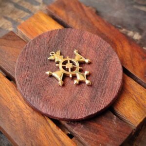 Big Brass charms, BBP41, Brass charms for macrame making - Brass 1 piece