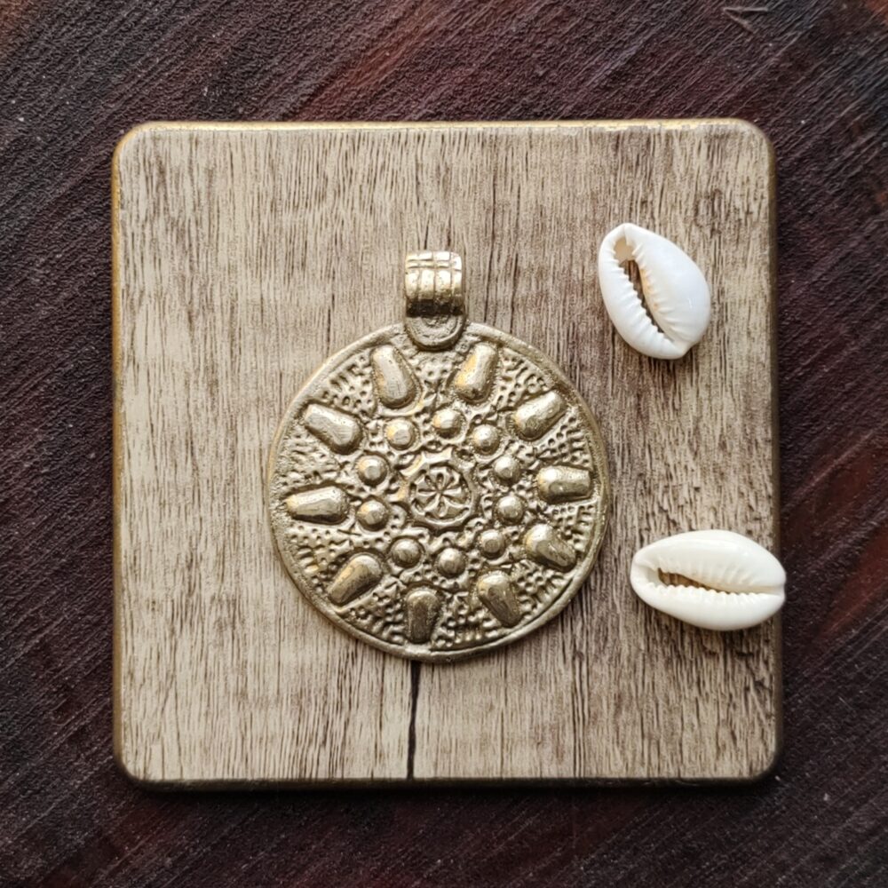 Big Brass charms, BBP13, Brass charms for macrame making