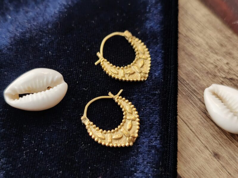 Brass Earrings, Ethnic Earrings