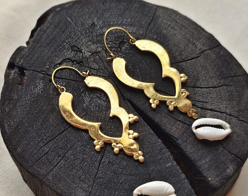Brass Earrings, Attractive Earrings