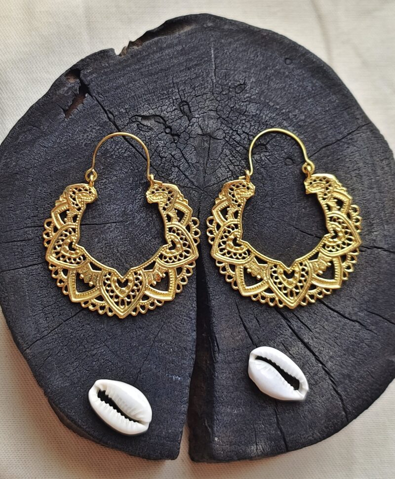 Brass Earrings, Attractive Earrings