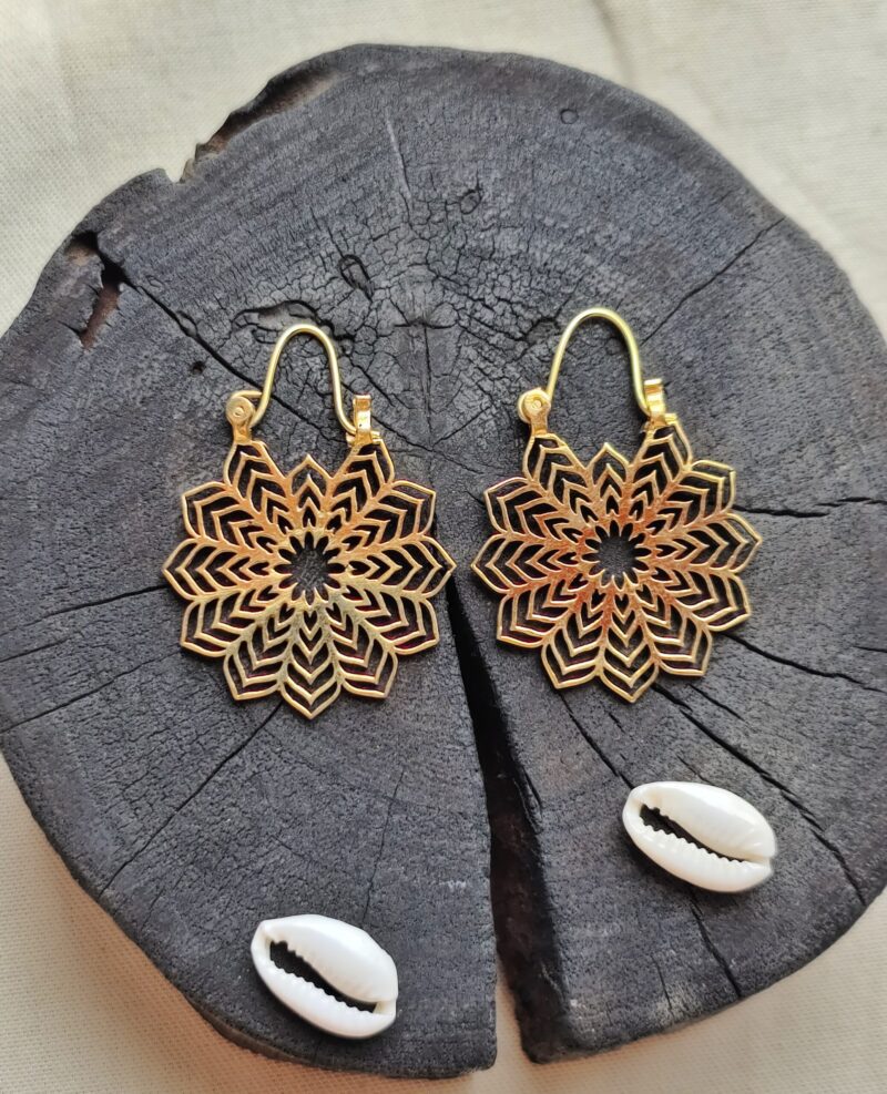 Brass Earrings, Attractive Earrings