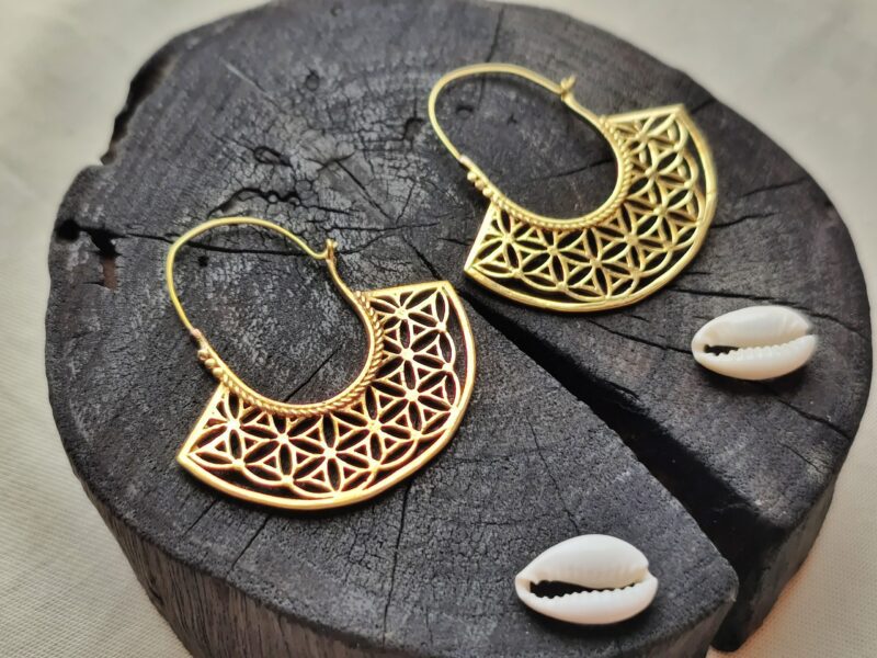 Brass Earrings, Attractive Earrings