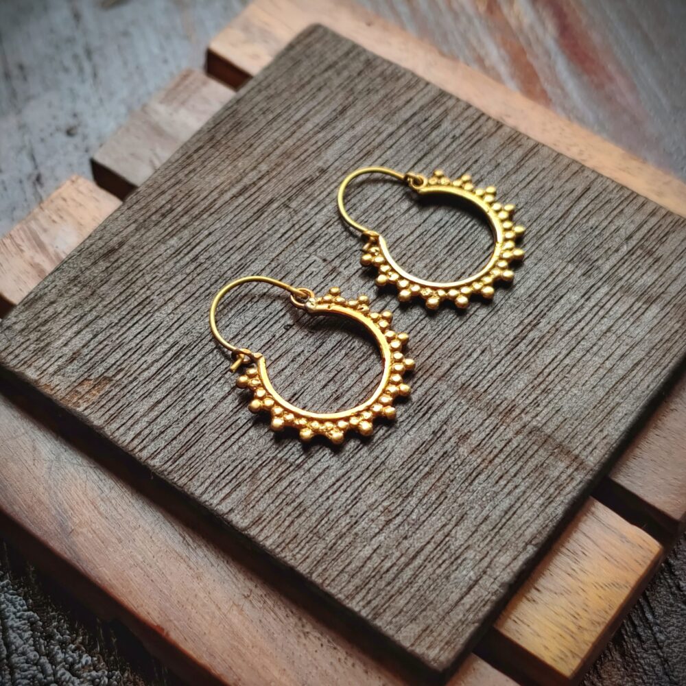 Brass Earrings, Attractive Earrings