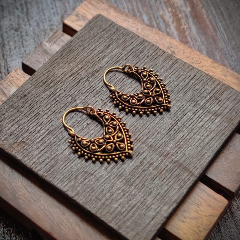 Brass Earrings, Attractive Earrings