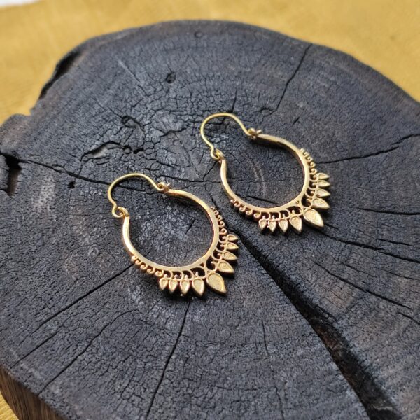 Brass Earrings, Attractive Earrings