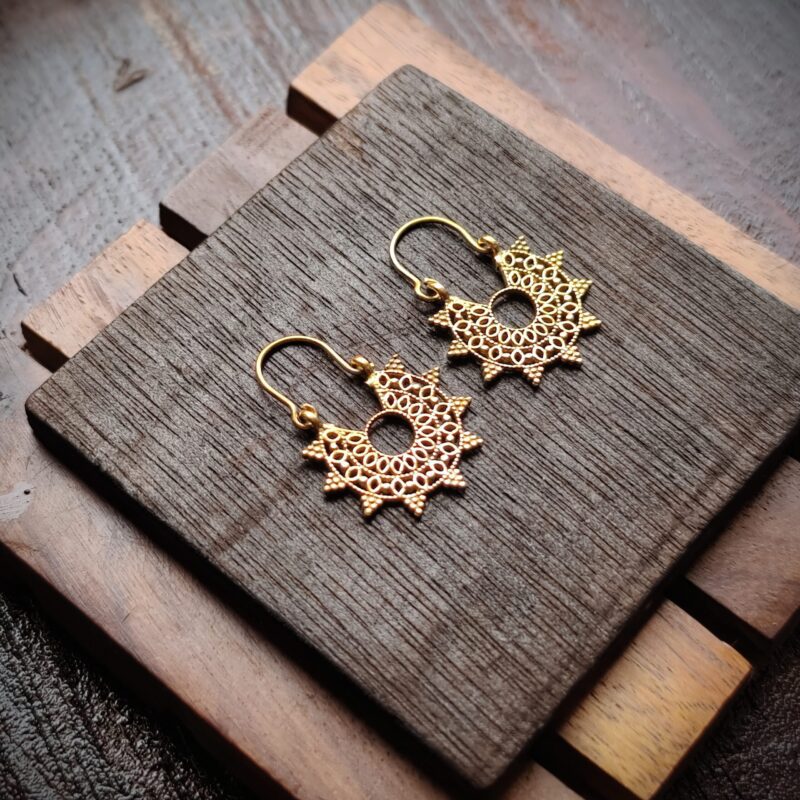 Brass Earrings, Attractive Earrings