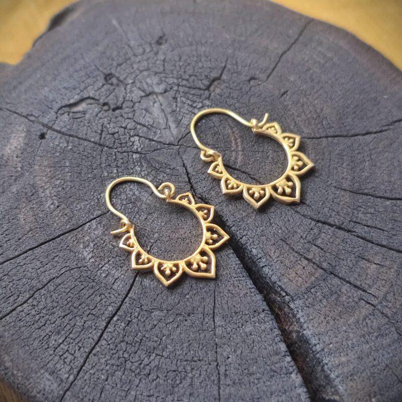 Brass Earrings, Attractive Earrings