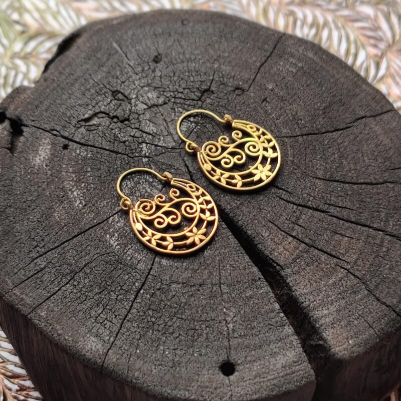 Brass Earrings, Fashion Earring