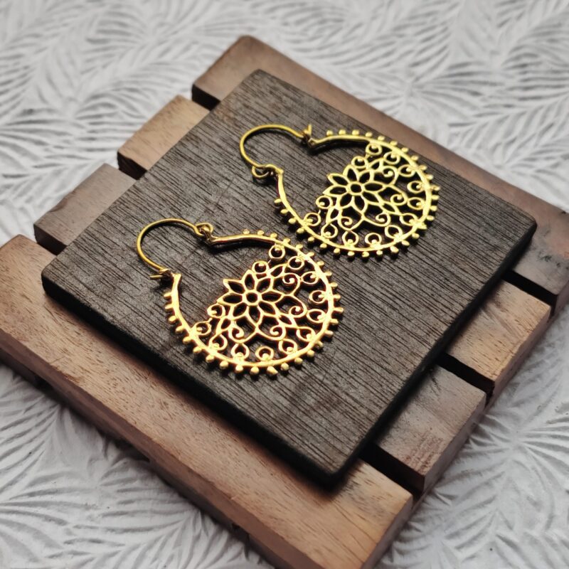 Brass Earrings, attractive Earring