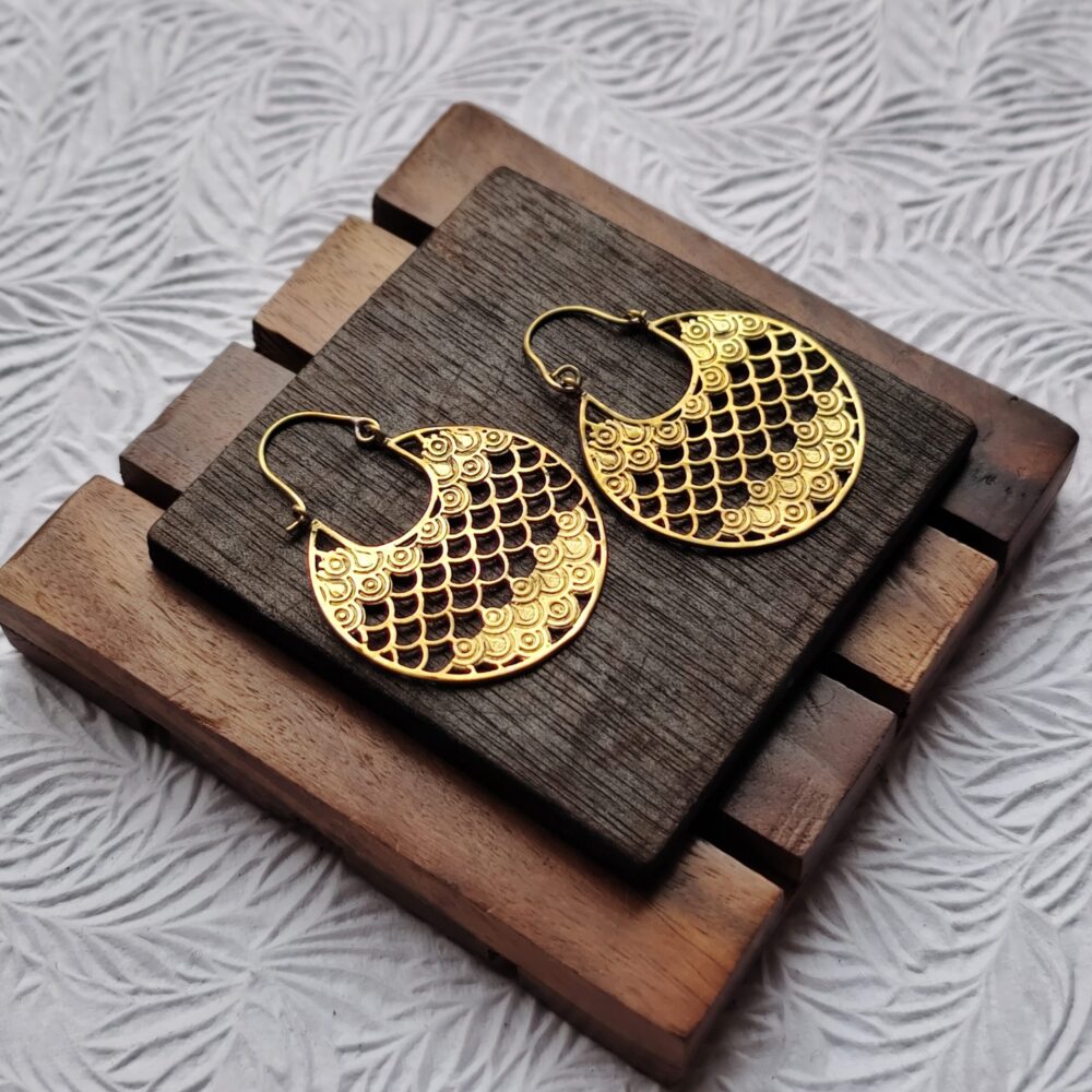 Brass Earrings, attractive Earring
