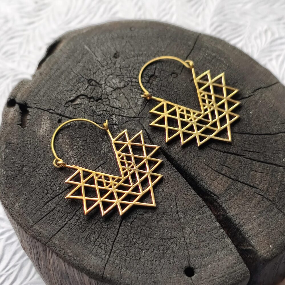 Brass Earrings, attractive Earring