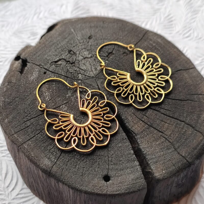 Brass Earrings, Attractive Earring