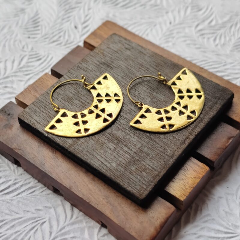 Brass Earrings, Attractive Earring