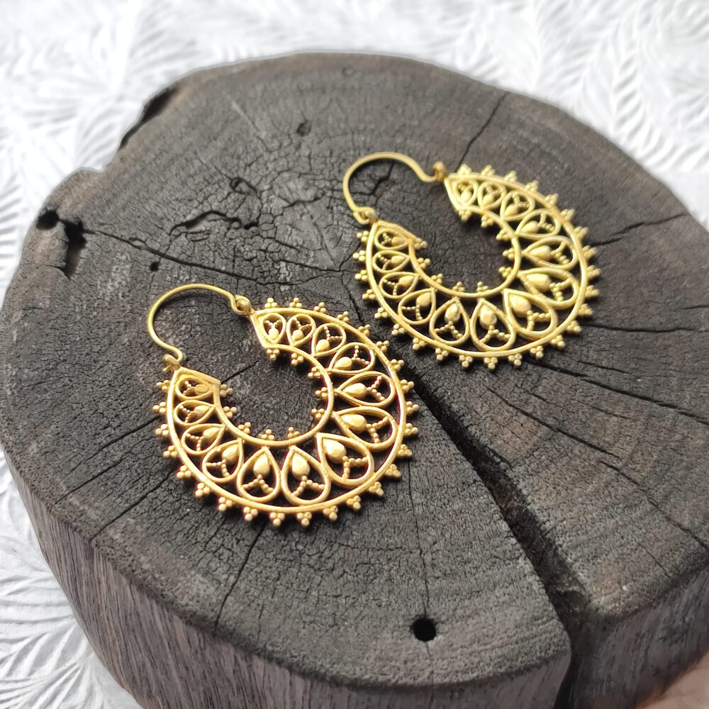 Brass Earrings, Attractive Earring
