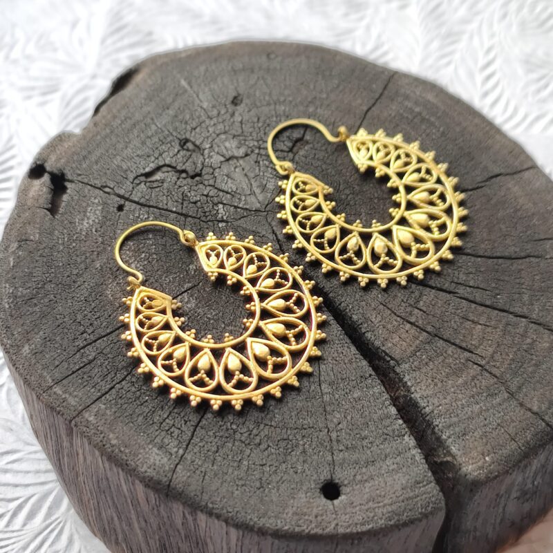 Brass Earrings, Attractive Earring