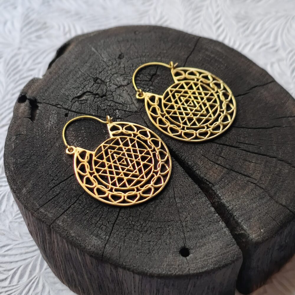 Brass Earrings, Attractive Earring