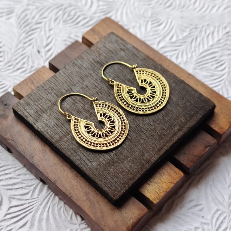 Brass Earrings, Attractive Earring