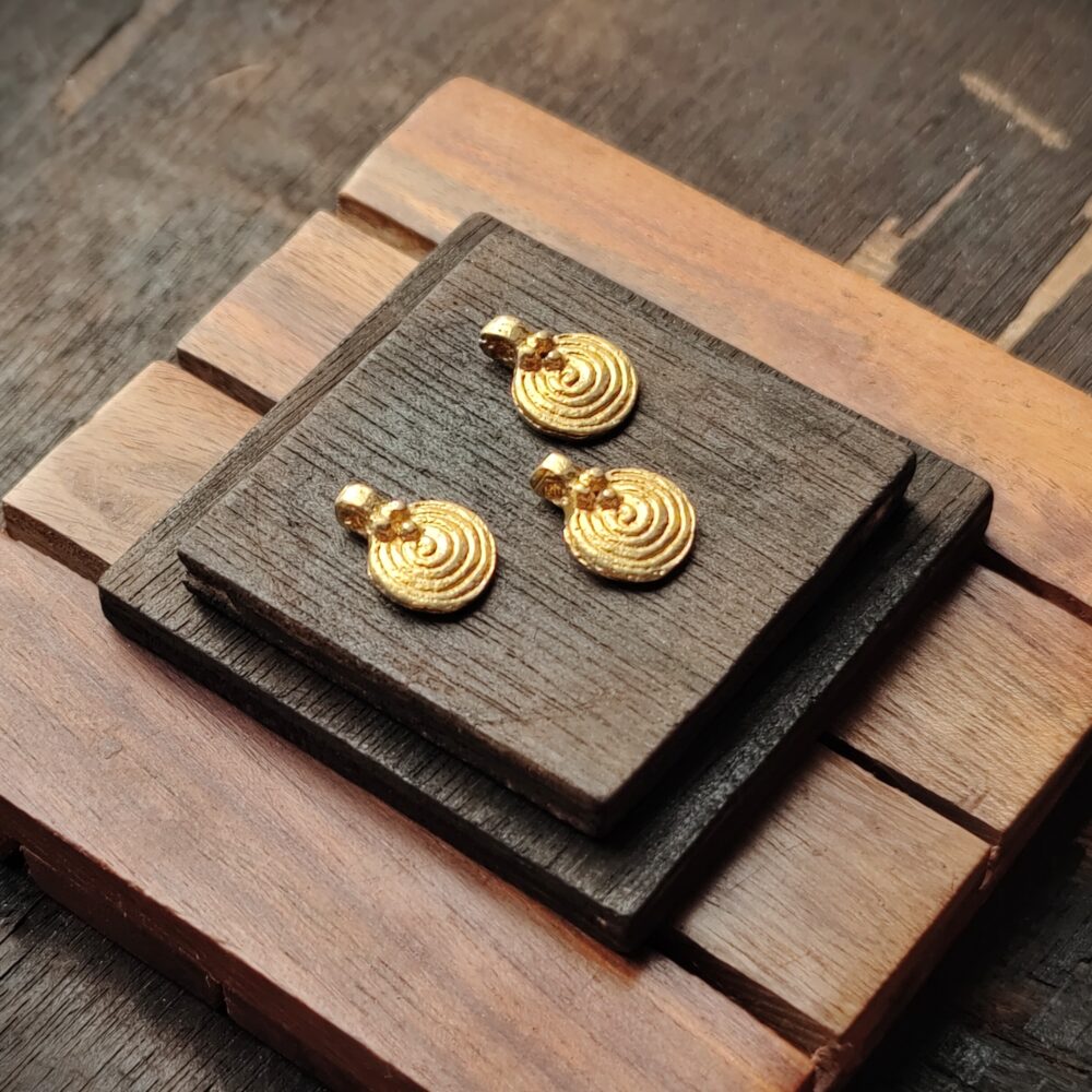 Brass charms, Available in Brass and Silver filled, 16X12mm, Z34