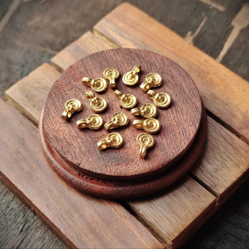 Brass charms, Available in Brass and Silver filled, 12X8mm, Z36