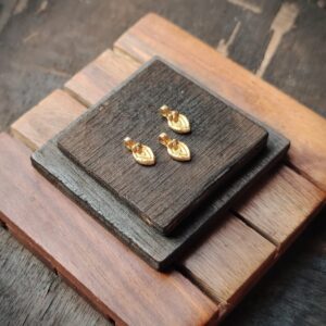 Brass charms, Available in Brass and Silver filled, 13X7mm, Z41 - Brass, *36 pieces