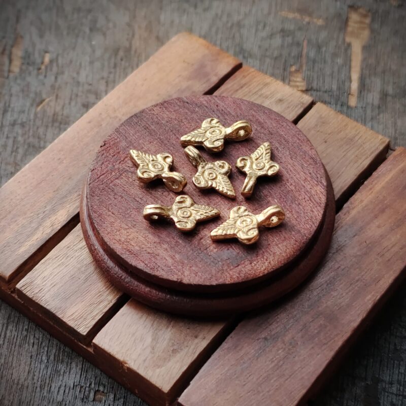 Brass charms, Available in Brass and Silver filled, 20X12mm, Z48