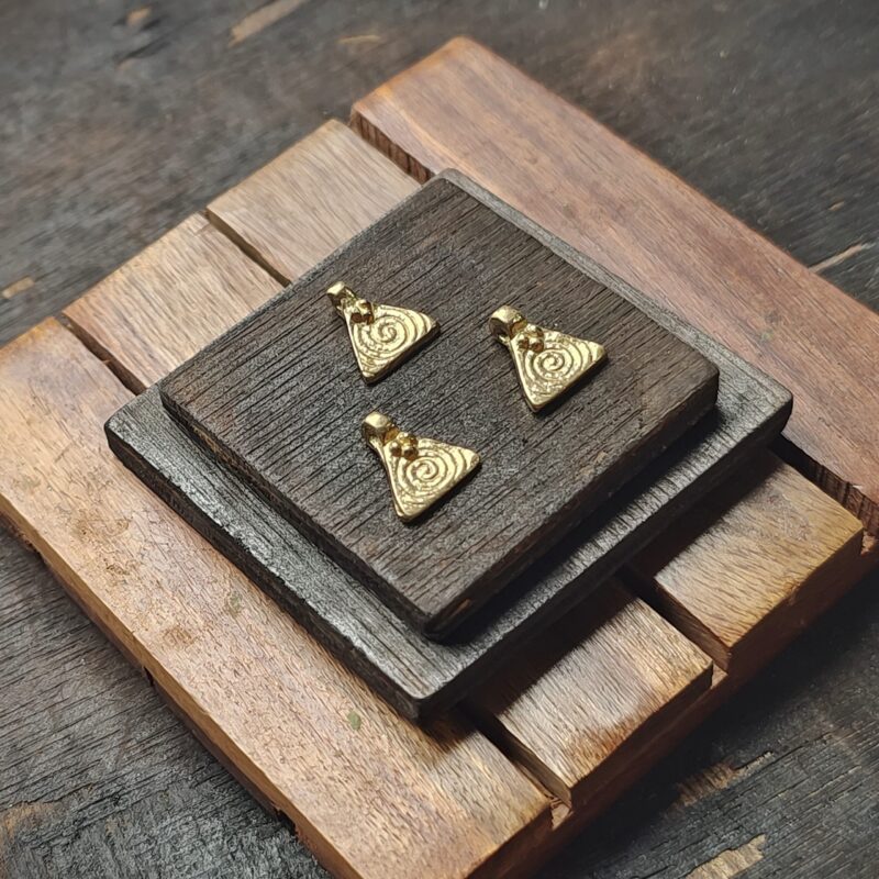 Brass charms, Available in Brass and Silver filled, 14X14mm, Z50