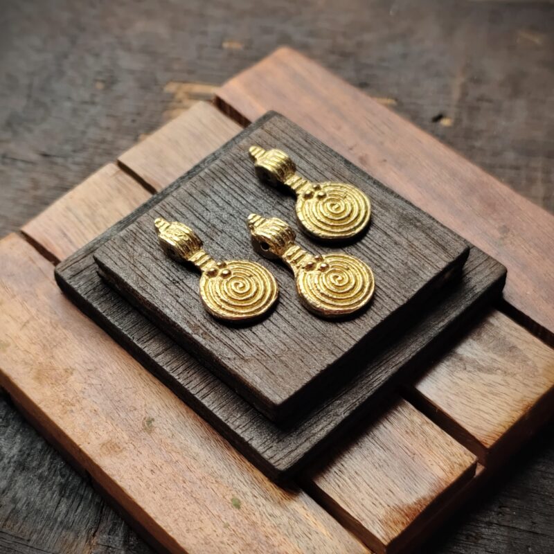 Brass charms, Available in Brass and Silver filled, 29*15mm, Z56