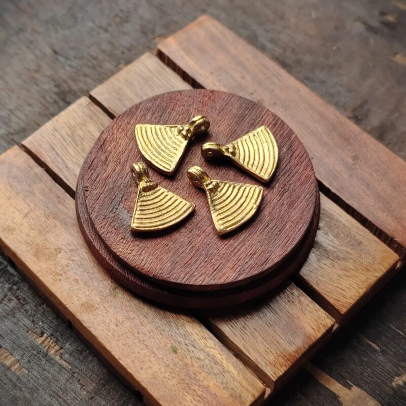 Brass charms, Available in Brass and Silver filled, 21*20mm, Z57