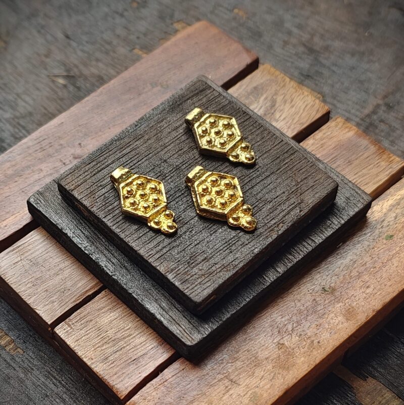 Brass charms, Available in Brass and Silver filled, 23*13mm, Z58