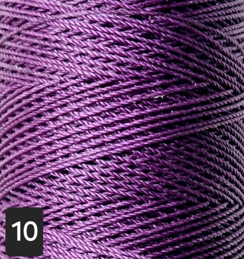 Purple 1 mm waxed thread, 1 mm macrame cord, 5 meter / 10meter / 100meter, cords for macrame and jewelry making, micro macrame string.