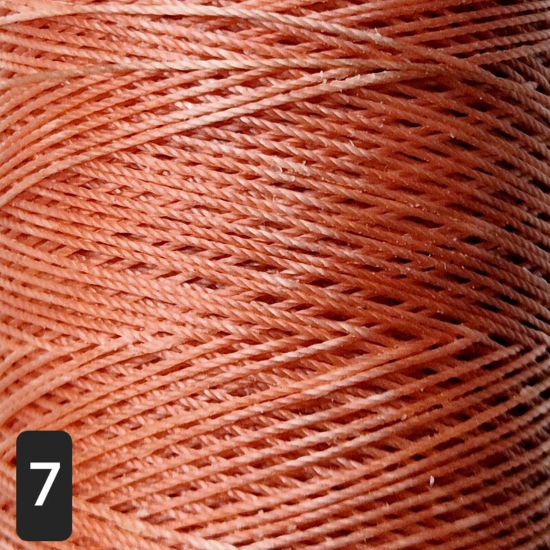 Orange 1 mm waxed thread, 1 mm macrame cord, 5 meter / 10meter / 100meter, cords for macrame and jewelry making, micro macrame string.