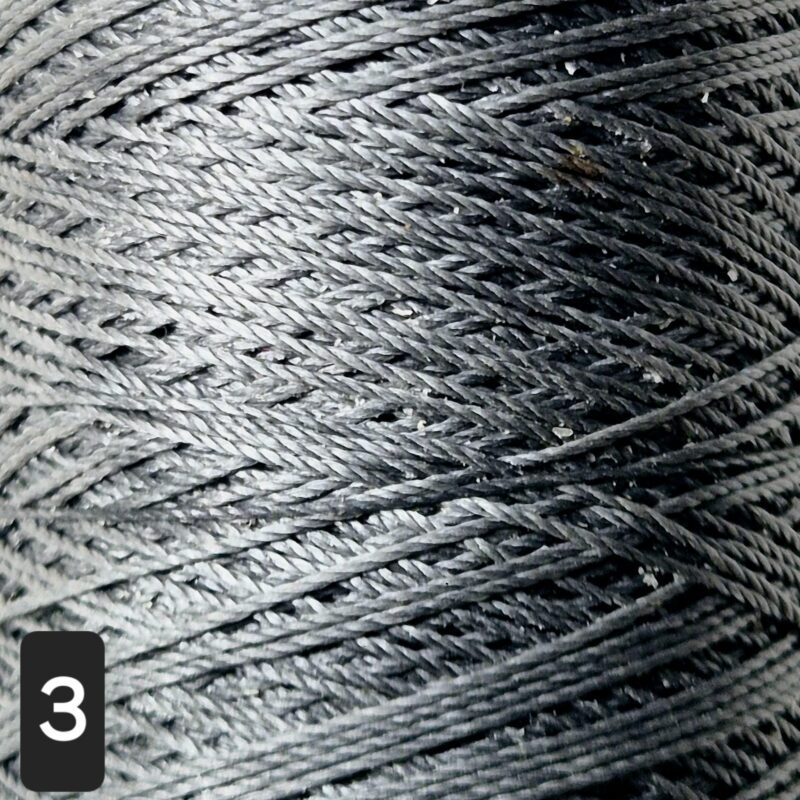 Dark Grey 1 mm waxed thread, 1 mm macrame cord, 5meter /10meter /100meter, cords for macrame and jewelry making, micro macrame string.
