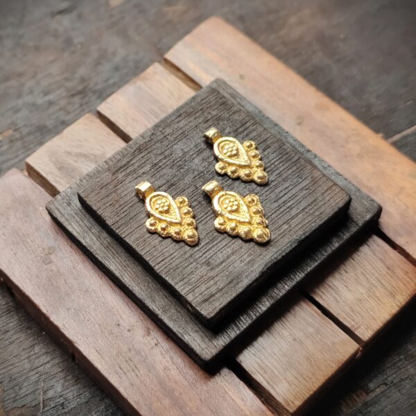 Brass charms, Available in Brass and Silver filled, 22*14mm, Z62