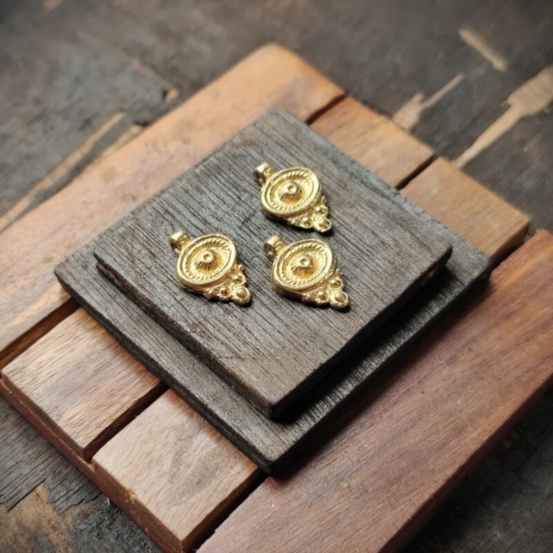 Brass charms, Available in Brass and Silver filled, 21*13mm, Z64