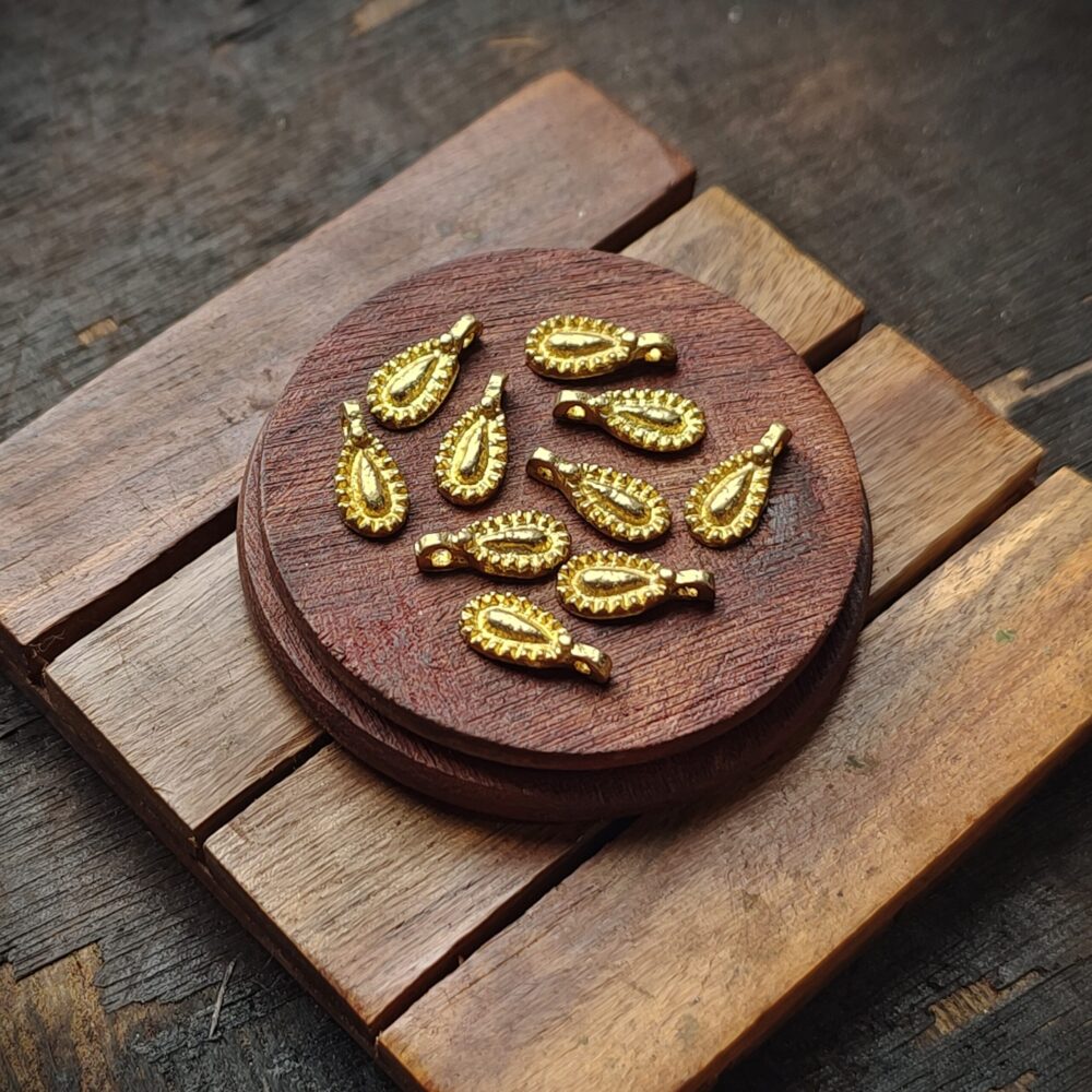 Brass charms, Available in Brass and Silver filled, 17*18mm, Z68