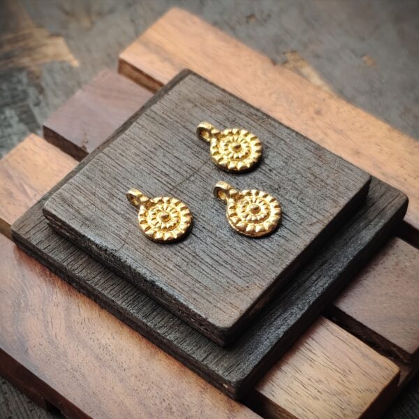 Brass charms, Available in Brass and Silver filled, 13*9mm, Z84