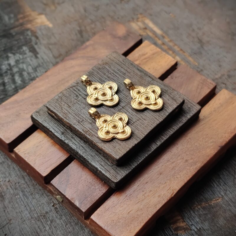 Brass charms, Available in Brass and Silver filled, 25*19mm, Z86