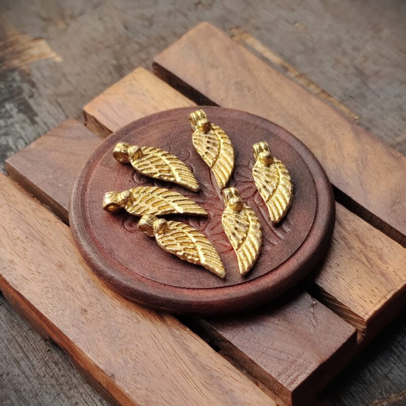 Brass charms, Available in Brass and Silver filled, 25*10mm, Z89