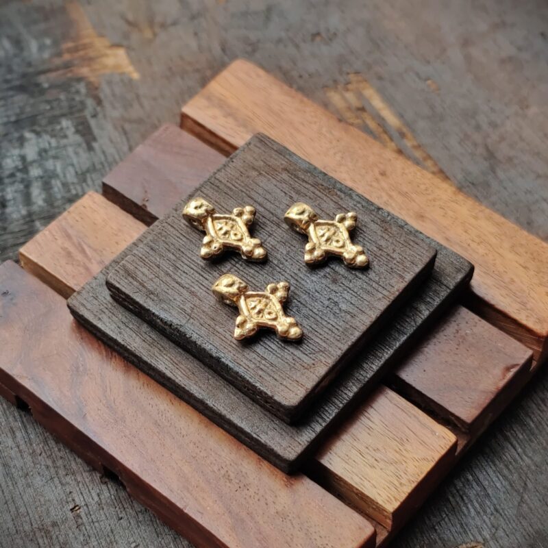 Brass charms, Available in Brass and Silver filled, 21*17mm, Z91