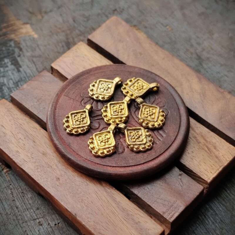 Brass charms, Available in Brass and Silver filled, 19*14mm,Z93