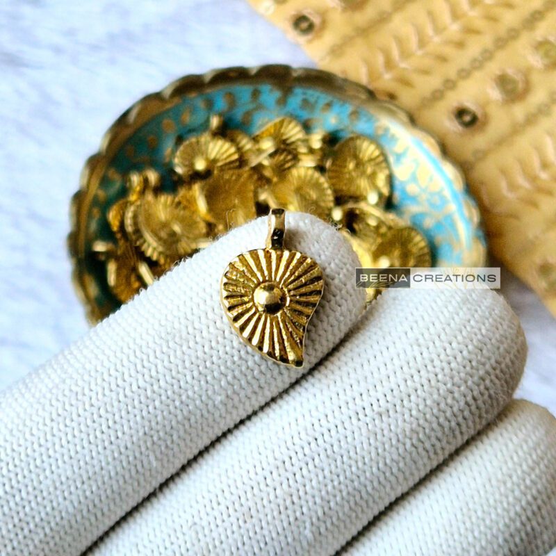 Sunburst Brass Pendants