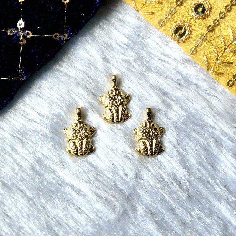 Frog Brass Charms
