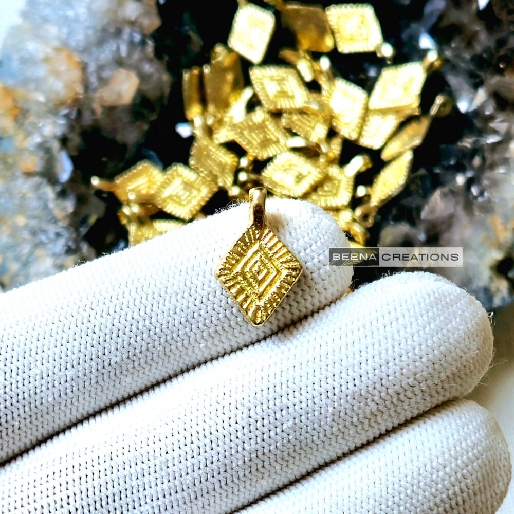 Diamond Deity Brass Charms