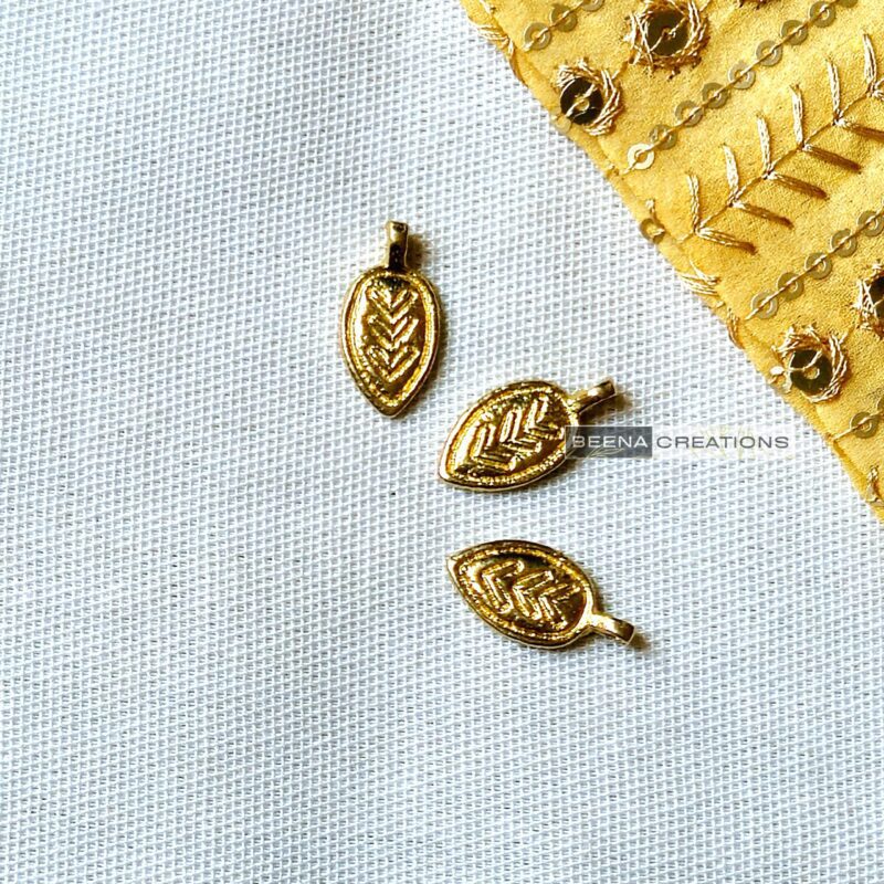 Arrow Mandala Brass Charms