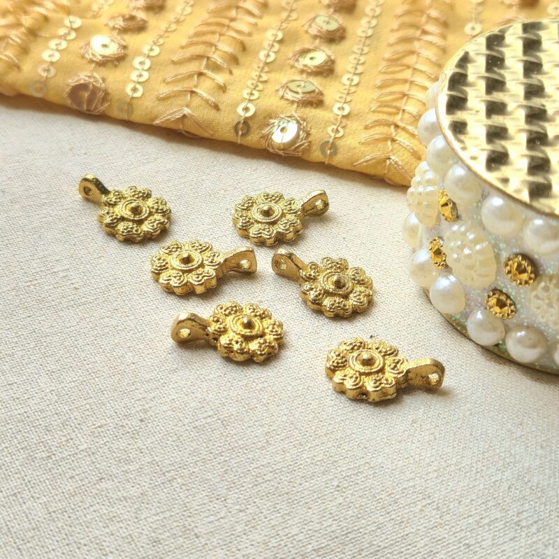 Floral Brass Embellishments