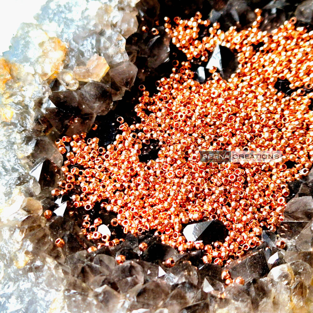 1.5 MM Bare Copper Spacer Beads