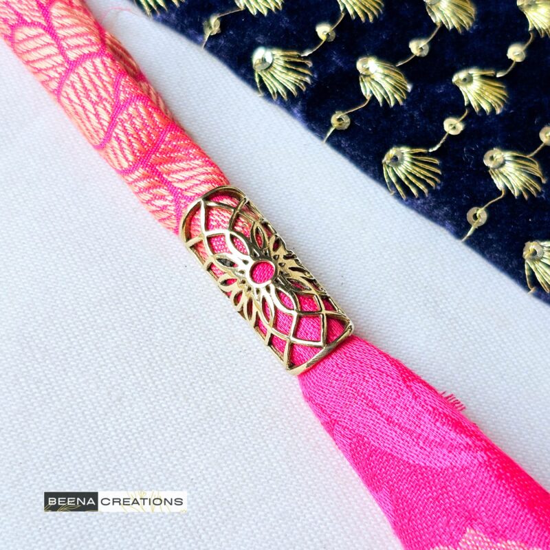 Sun Mandala Brass Dreadlock Bead